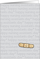 Adhesive Bandage - Nursing Assistants Day card