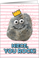 Niece Mother’s Day Rock card