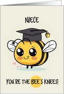 Niece Congratulations Graduation Bee card