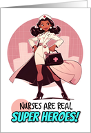 Happy Nurses Day Super Hero Nurse card