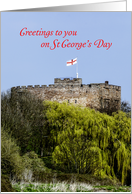St George’s Day Greetings card