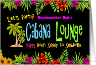 Let’s Party Down at the Cabana Lounge card