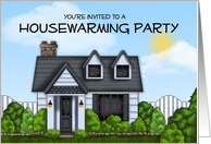 Welcoming and Heartfelt Housewarming Party Invitation card