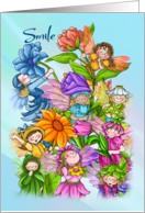 Happy Day Garden Fairy Smiles card