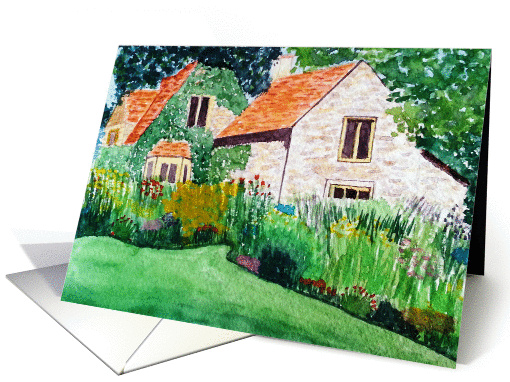 Countryside Cottage card (1446802)