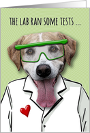 Science Lab Humorous Anniversary card