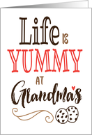 Grandparents Day  Life is Yummy at Grandmas! card
