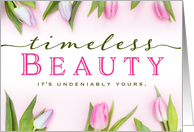 Thinking of You For Her  Timeless Beauty. It’s Undeniably Yours. card