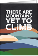 Martin Luther King Day - Mountains Yet to Climb card