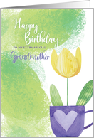 Happy Birthday to my Extra Special Grandmother Tulip card