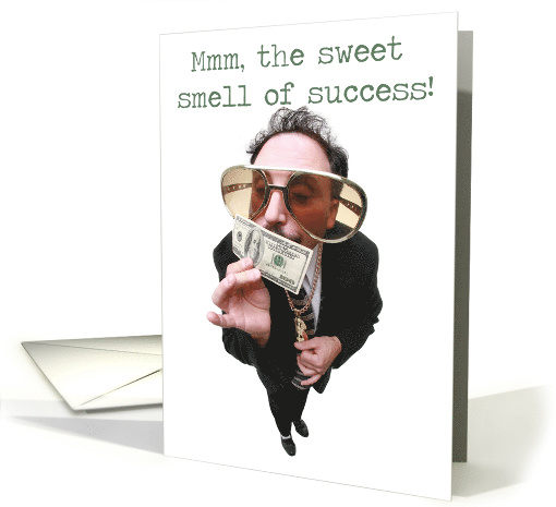 The Sweet Smell of Success Congratulations card (1519240)