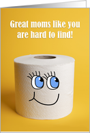 Happy Birthday Mom Toilet Paper Coronavirus Humor card
