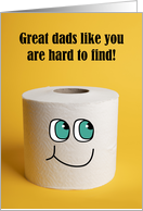 Happy Birthday Dad Toilet Paper Coronavirus Humor card