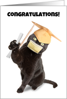 Congratulations Graduate Face Mask Social Distancing Coronavirus Humor card