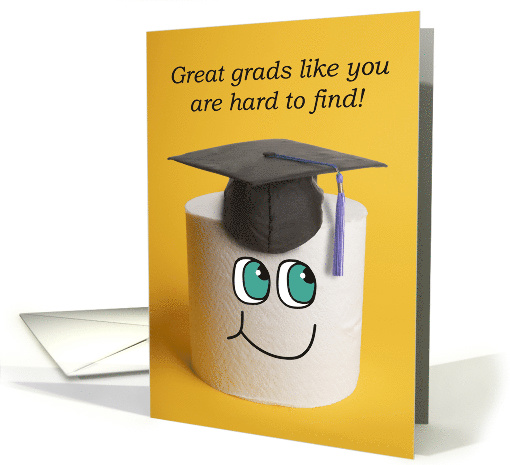 Congratulations Graduate Toilet Paper Coronavirus Humor card (1616974)
