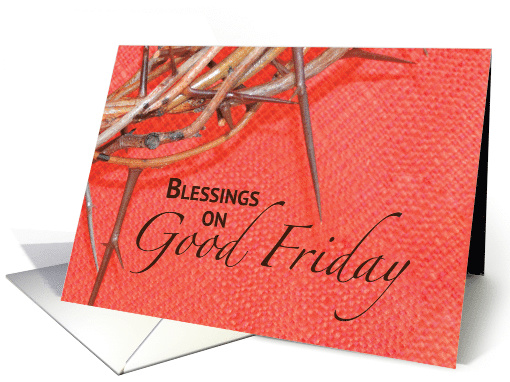 Good Friday Crown of Thorns card (1602136)