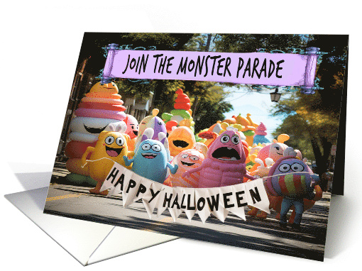 For a Kids Halloween Friendly Monsters Inviting You to... (1798958)