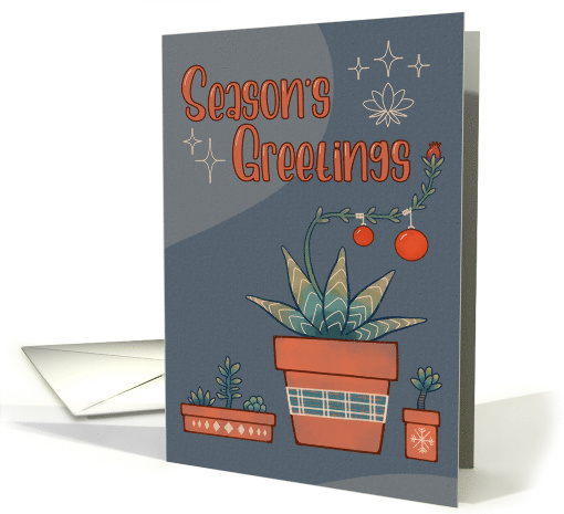 Seasons Greetings Succulents card (1776056)
