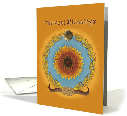 Harvest Blessings card (1776062)