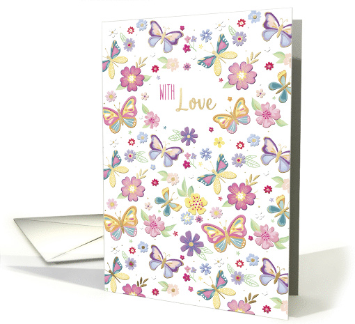 Mother's Day with Love and Little Butterlies card (1828842)