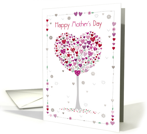 Happy Mother's Day with Hearts card (1828974)