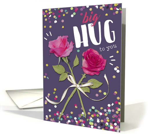 Big Hug for Mother's Day with Roses card (1841904)