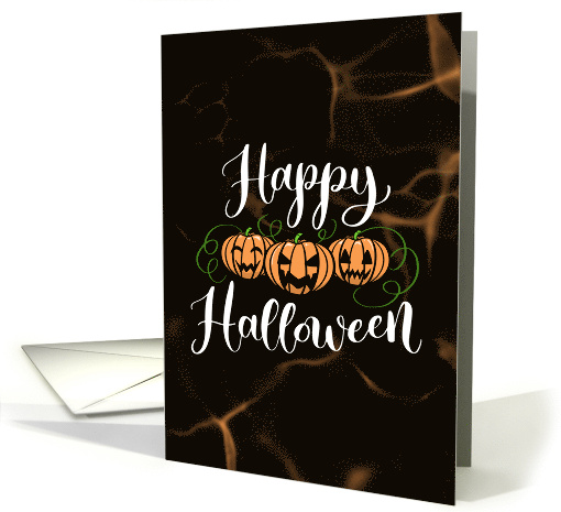 Happy Pumpkin Halloween card (1794216)