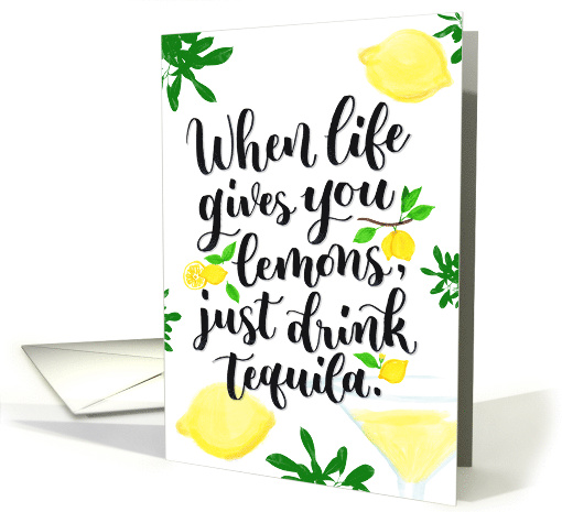 Lemons and Tequila card (1794384)