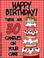 happy birthday, milestone, 30, 30th birthday, turning 30, candle cake, cake, plaid