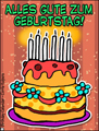 Alles Gute zum Geburtstag, Herzlichen Glckwunsch, gratuliere, kuchen,torte,
