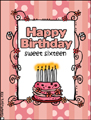 happy birthday,congratulations,bday,16,sixteen,sweet sixteen,milestone,girl,candle cake,cake, 16th