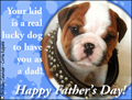 father's day, daddy cool, father, dad, friend, lucky dog,