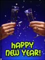 happy new year,2009,toast,cheers,champagne,