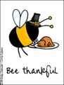 corrie kuipers,thanksgiving,bee,pilgrim,bee thankful,turkey,happy turkey day,