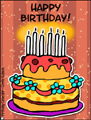 happy birthday,bitrhday,cake,candles,family,party,congratulations,