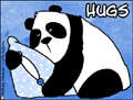 panda,hugs,smooch,friend,friendship,love,affection,cuddle,embrace,best friend,partner,pillow,