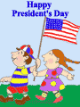Presidents Day, flag