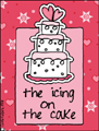 congratulations,wedding,anniversary,marriage,love,tin,silver,diamond,family,
children,wedding cake,icing,pink,