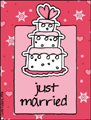 just married,wedding,bride,groom,spouse,honeymoon,union,newly wed,married,marry,marriage,big day,wife,husband,getting married,cake,hearts,