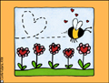 love,bee,heart,flower,romance,boyfriend,girlfriend,wife,husband,spouse,partner,lover,