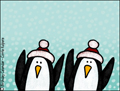 happy new year, penguins