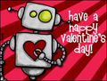 valentine, valentine's day, robot, heart, pink, love, friend, romance, beloved, xoxo