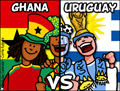 2010 worldcup, FIFA, soccer, football, ghana vs uruguay, quarter finals, last 16