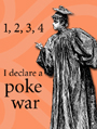 poke war, poke, poking, super poke, never win the poke war, threat, poke no more, BFF, best friend, friend, declare war
