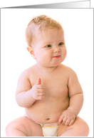 Cute Baby Thumbs up...