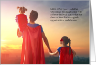 Super Girl Dad with...