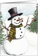 merry snowman