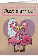 Pink Flamingo Couple...