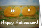 Happy Halloween Pumpkin Fall Celebrate Dinner Invite Invitation card