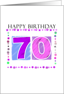 70th birthday